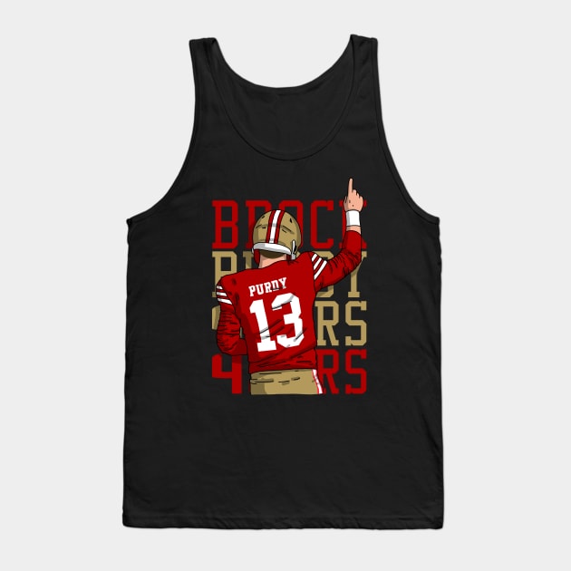 Brock Purdy Back Tank Top by mia_me